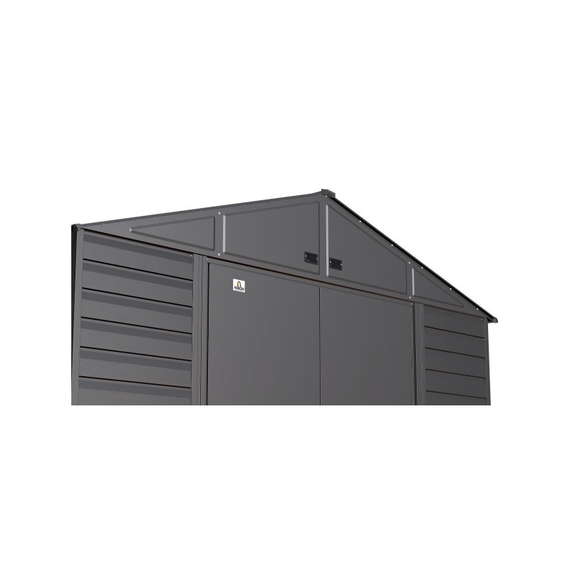 Arrow 10x12 Select Steel Storage Shed Kit - Charcoal (SCG1012CC)