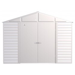 Arrow 10x12 Select Steel Storage Shed Kit - Flute Grey (SCG1012FG)