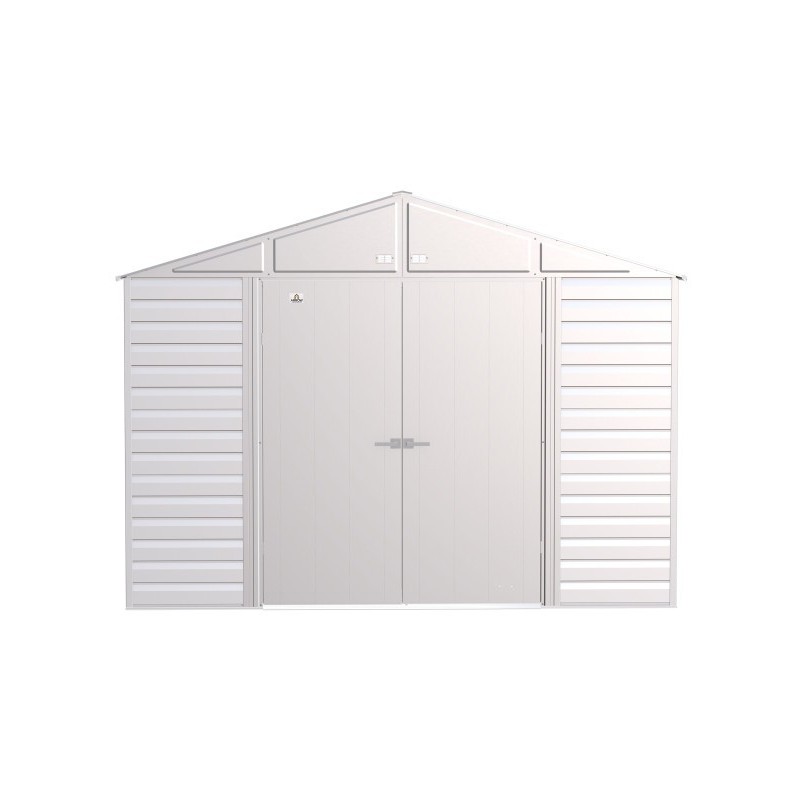 Arrow 10x12 Select Steel Storage Shed Kit - Flute Grey (SCG1012FG)