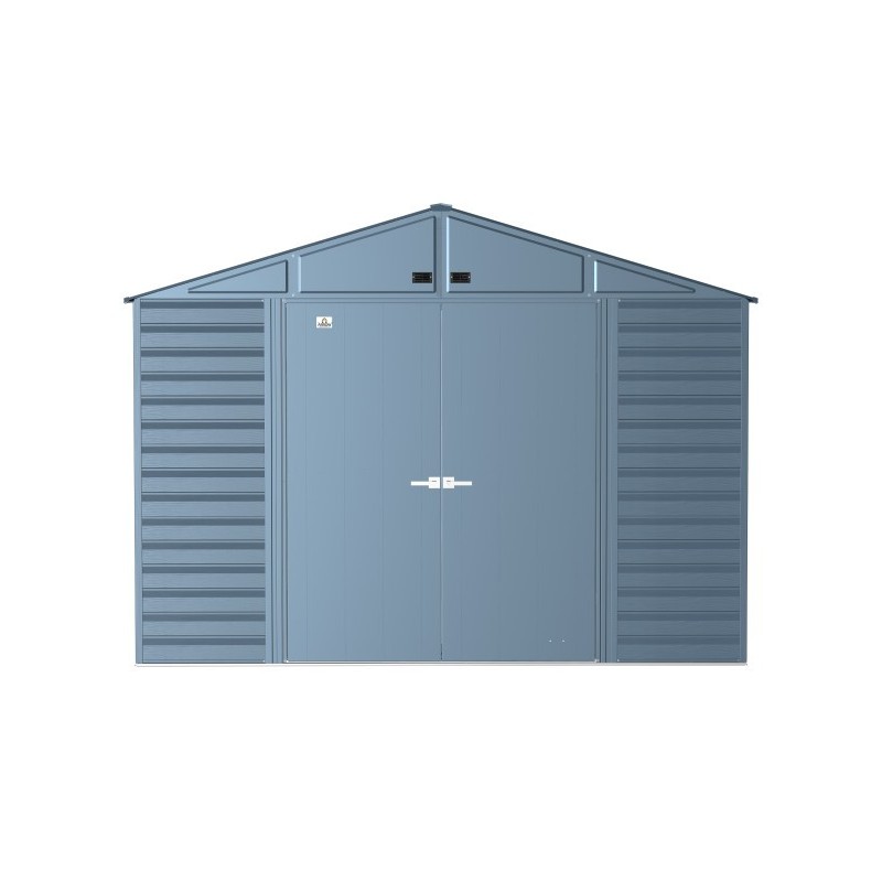 Arrow 10x14 Select Steel Storage Shed Kit - Blue Grey (SCG1014BG)