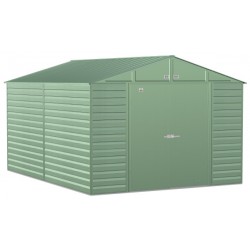 Arrow 10x14 Select Steel Storage Shed Kit - Sage Green (SCG1014SG)