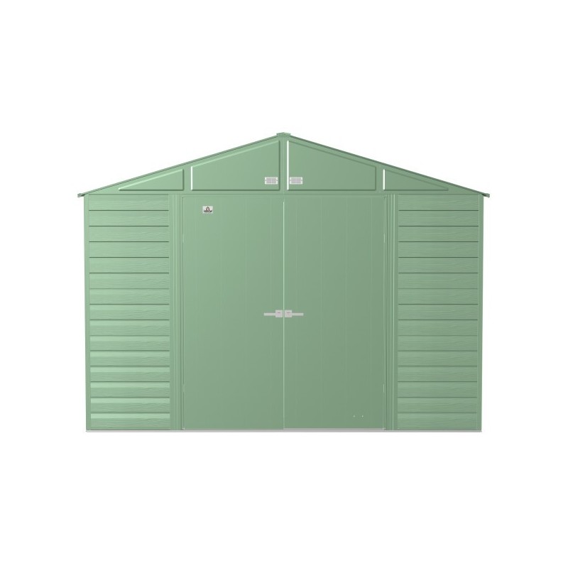Arrow 10x14 Select Steel Storage Shed Kit - Sage Green (SCG1014SG)