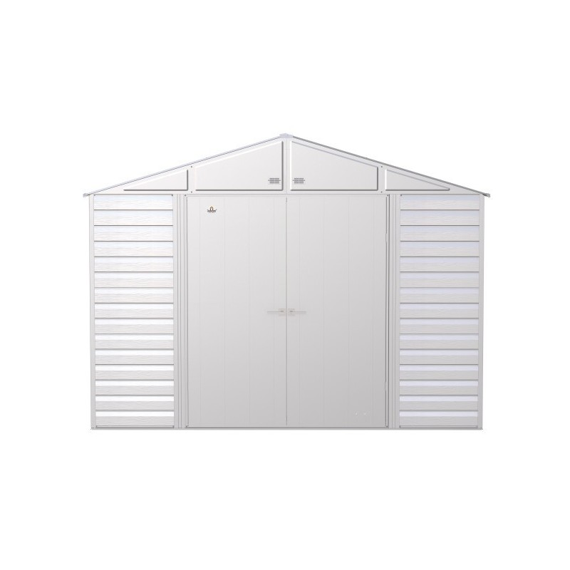 Arrow 10x14 Select Steel Storage Shed Kit - Flute Grey (SCG1014FG)