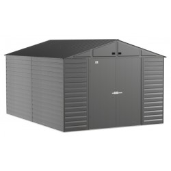 Arrow 10x14 Select Steel Storage Shed Kit - Charcoal (SCG1014CC)