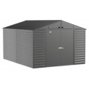 Arrow 10x14 Select Steel Storage Shed Kit - Charcoal (SCG1014CC)