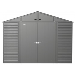 Arrow 10x14 Select Steel Storage Shed Kit - Charcoal (SCG1014CC)