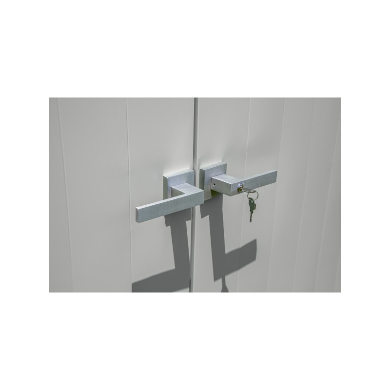 Arrow 10x8 Select Steel Storage Shed Kit - Flute Grey (SCG108FG)