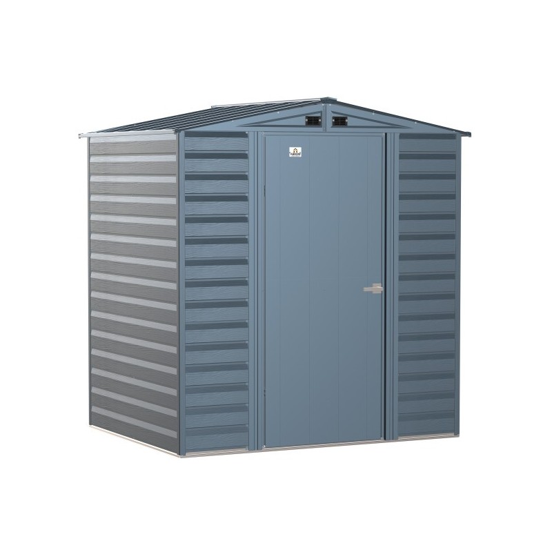 Arrow 6x5 Select Steel Storage Shed Kit - Blue Grey (SCG65BG)