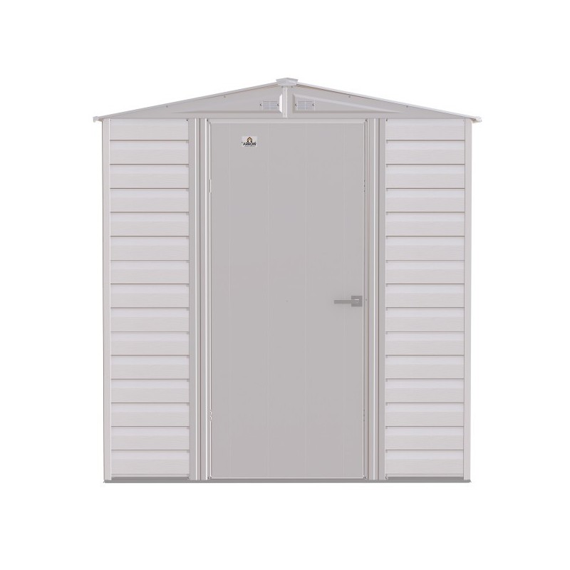 Arrow 6x5 Select Steel Storage Shed Kit - Fllute Grey (SCG65FG)