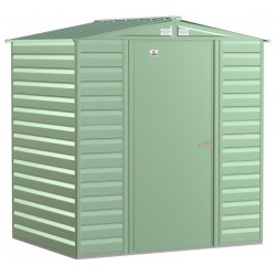 Arrow 6x5 Select Steel Storage Shed Kit - Sage Green (SCG65SG)