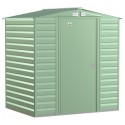 Arrow 6x5 Select Steel Storage Shed Kit - Sage Green (SCG65SG)