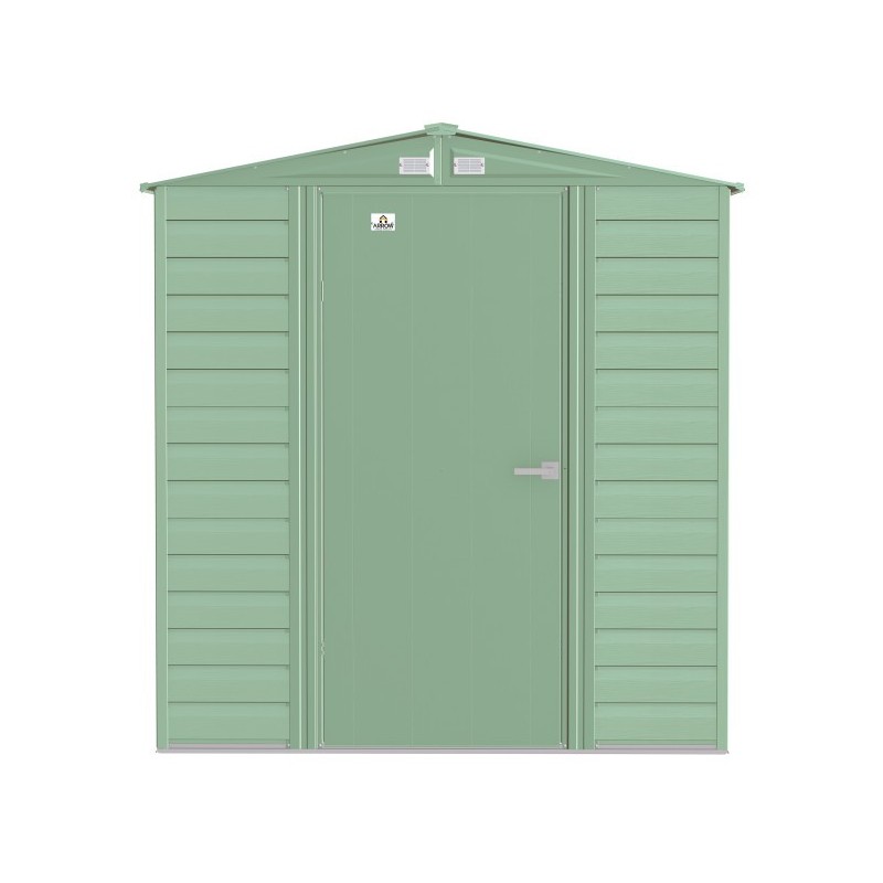 Arrow 6x5 Select Steel Storage Shed Kit - Sage Green (SCG65SG)