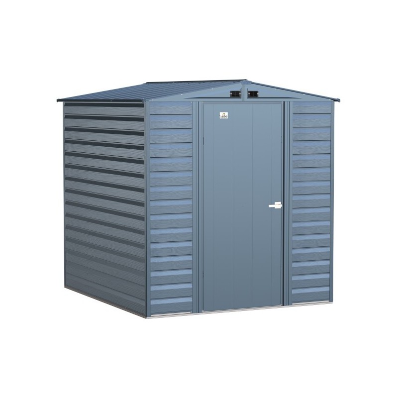 Arrow 6x7 Select Steel Storage Shed Kit - Blue Grey (SCG67BG)