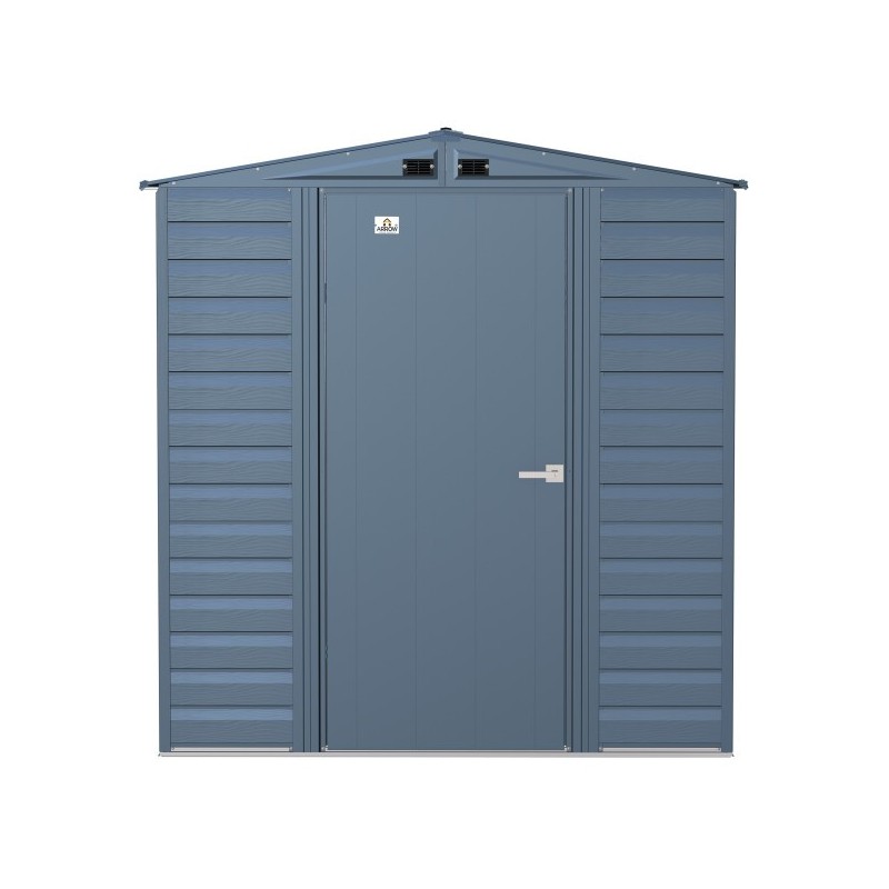 Arrow 6x7 Select Steel Storage Shed Kit - Blue Grey (SCG67BG)