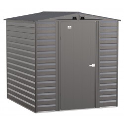 Arrow 6x7 Select Steel Storage Shed Kit - Charcoal (SCG67CC)