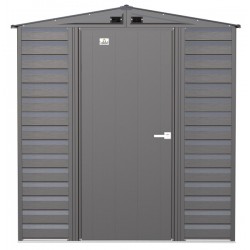 Arrow 6x7 Select Steel Storage Shed Kit - Charcoal (SCG67CC)