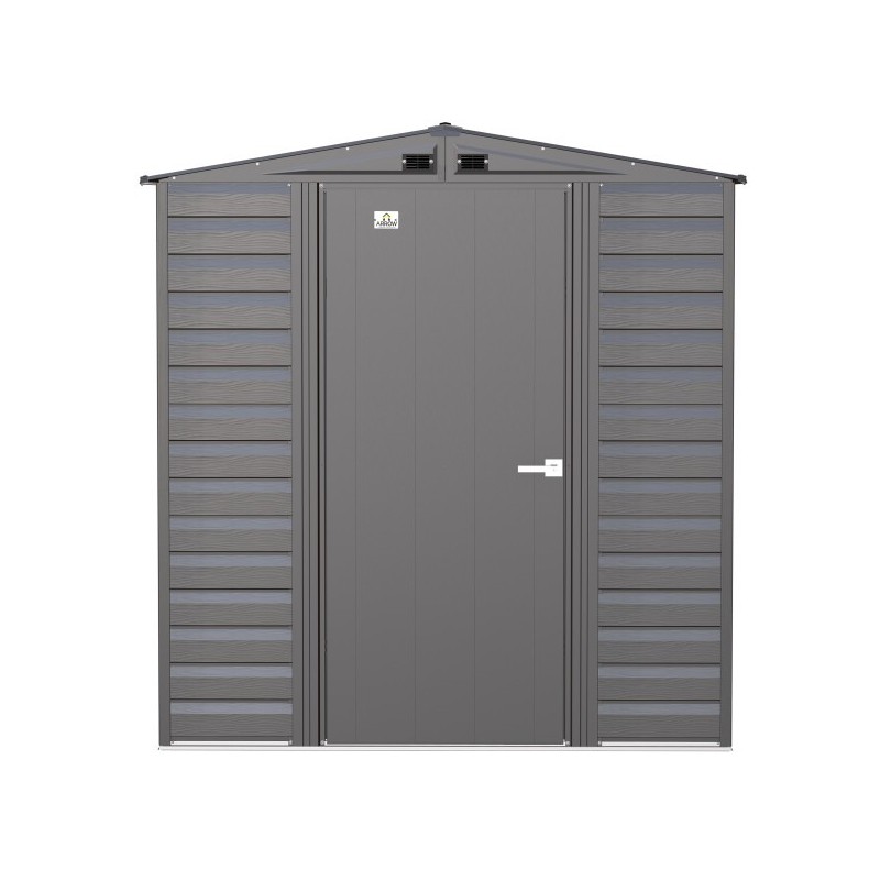 Arrow 6x7 Select Steel Storage Shed Kit - Charcoal (SCG67CC)
