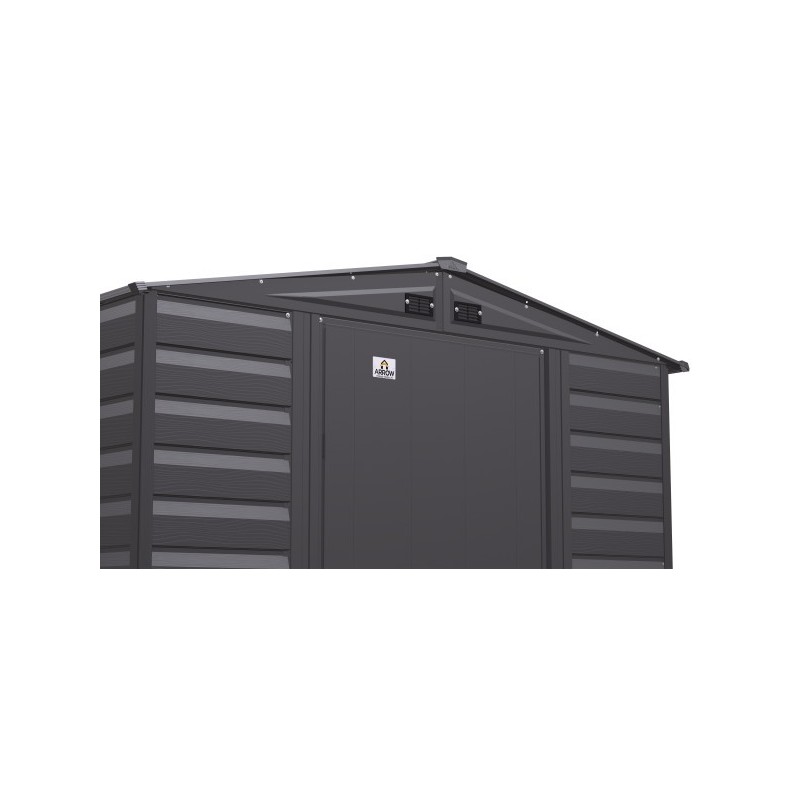 Arrow 6x7 Select Steel Storage Shed Kit - Charcoal (SCG67CC)