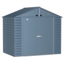 Arrow 8x6 Select Steel Storage Shed Kit - Blue Grey (SCG86BG)
