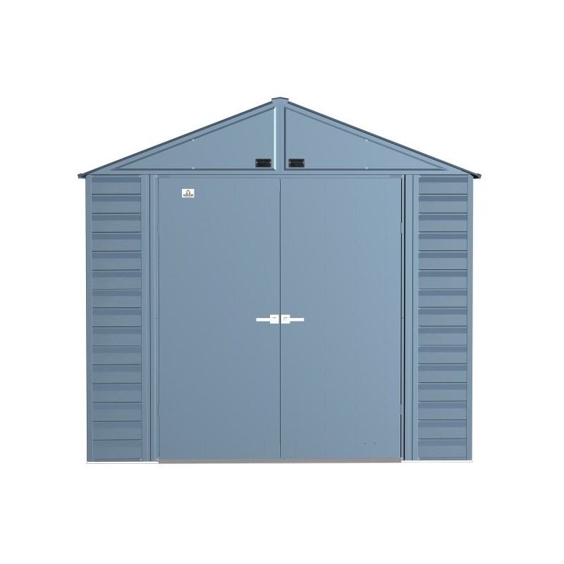 Arrow 8x6 Select Steel Storage Shed Kit - Blue Grey (SCG86BG)