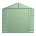 Arrow 8x6 Select Steel Storage Shed Kit - Sage Green (SCG86SG)