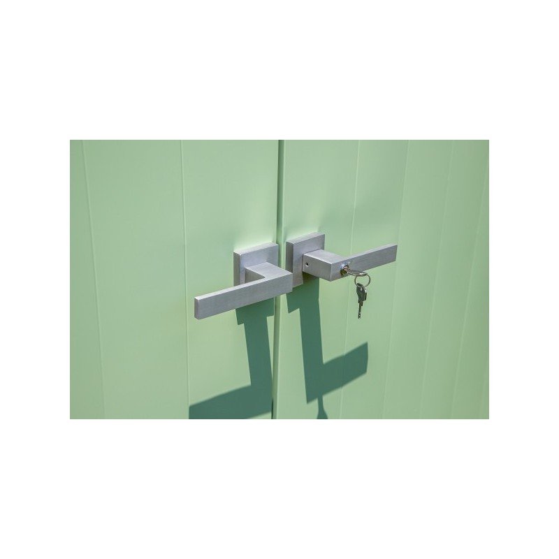 Arrow 8x6 Select Steel Storage Shed Kit - Sage Green (SCG86SG)