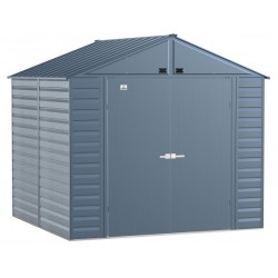 Arrow 8x8 Select Steel Storage Shed Kit - Blue Grey (SCG88BG)