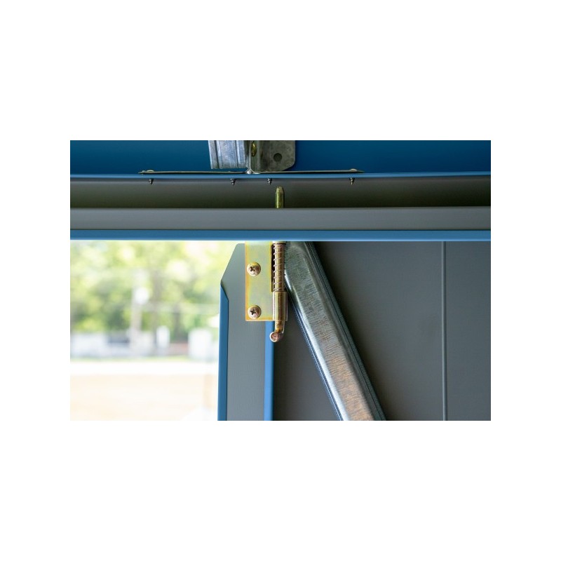 Arrow 8x8 Select Steel Storage Shed Kit - Blue Grey (SCG88BG)