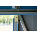 Arrow 8x8 Select Steel Storage Shed Kit - Blue Grey (SCG88BG)