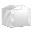 Arrow 8x6 Select Steel Storage Shed Kit - Flute Grey (SCG86FG)