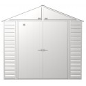 Arrow 8x6 Select Steel Storage Shed Kit - Flute Grey (SCG86FG)