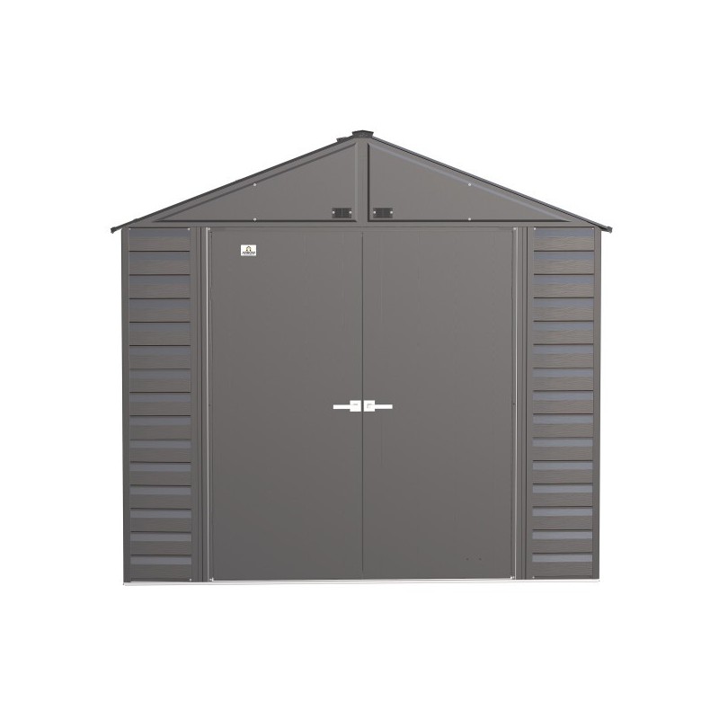 Arrow 8x8 Select Steel Storage Shed Kit - Charcoal (SCG88CC)