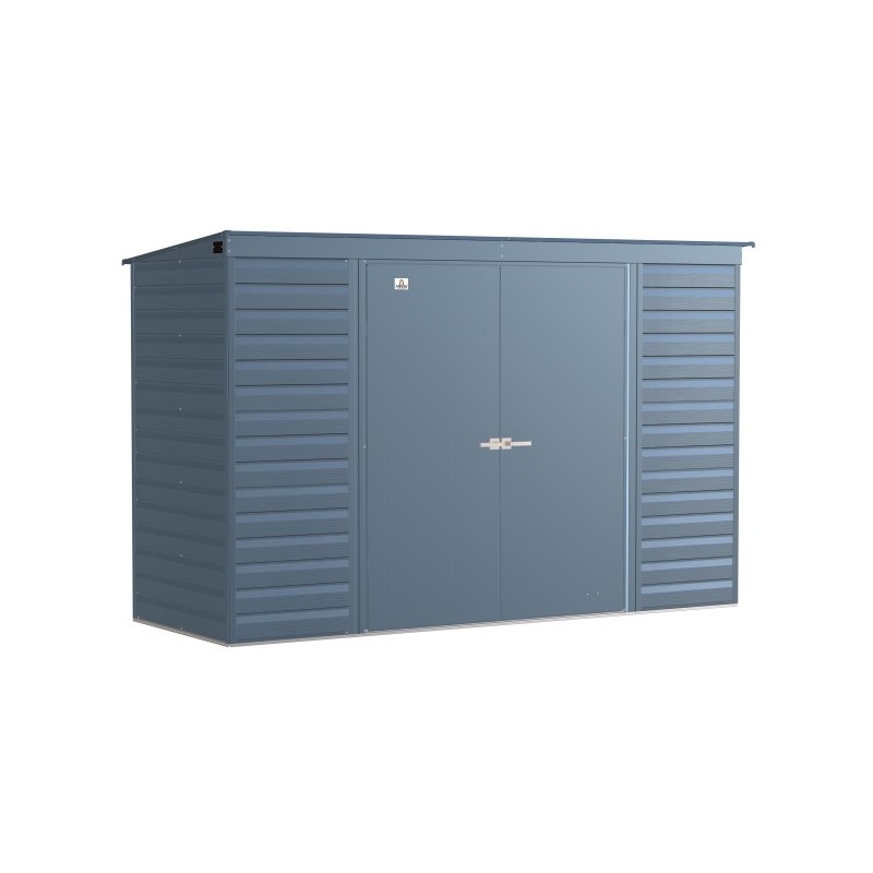 Arrow 10x4 Select Steel Storage Shed Kit - Blue Grey (SCP104BG)