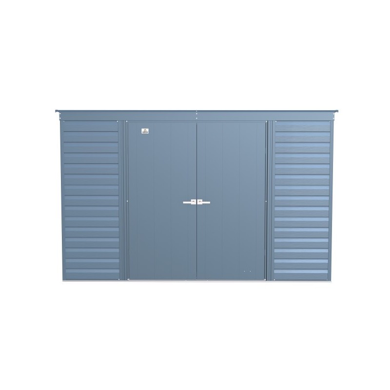 Arrow 10x4 Select Steel Storage Shed Kit - Blue Grey (SCP104BG)