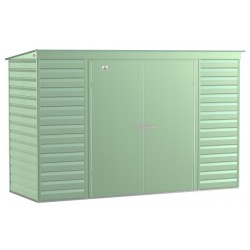 Arrow 10x4 Select Steel Storage Shed Kit - Sage Green (SCP104SG)