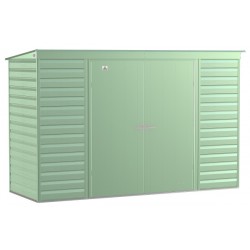 Arrow 10x4 Select Steel Storage Shed Kit - Sage Green (SCP104SG)
