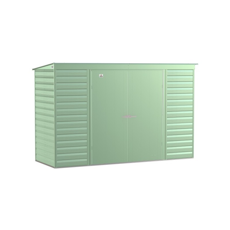 Arrow 10x4 Select Steel Storage Shed Kit - Sage Green (SCP104SG)