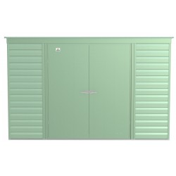 Arrow 10x4 Select Steel Storage Shed Kit - Sage Green (SCP104SG)