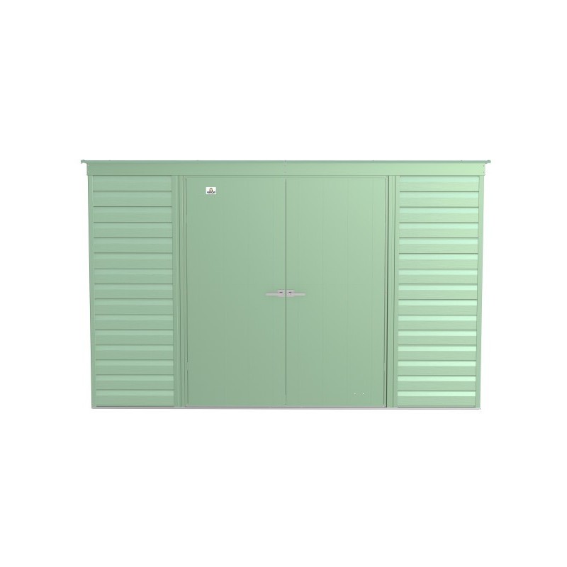 Arrow 10x4 Select Steel Storage Shed Kit - Sage Green (SCP104SG)