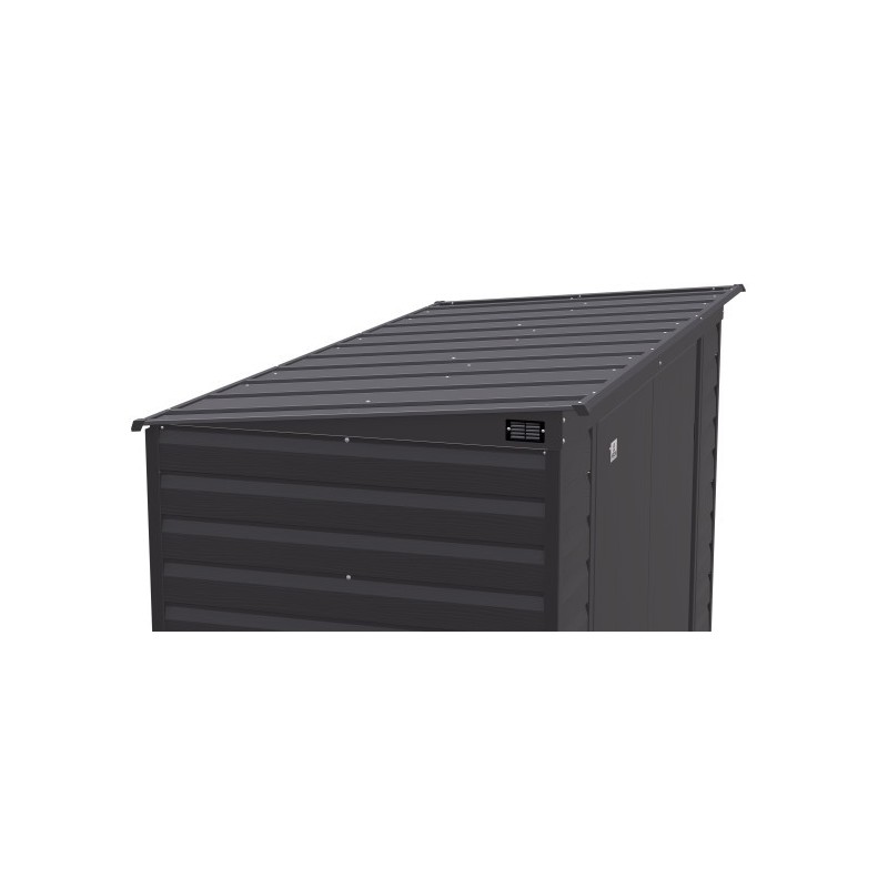 Arrow 10x4 Select Steel Storage Shed Kit - Charcoal (SCP104CC)