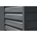 Arrow 10x4 Select Steel Storage Shed Kit - Charcoal (SCP104CC)