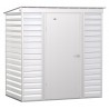 Arrow 6x4 Select Steel Storage Shed Kit - Flute Grey (SCP64FG) Arrow 6x4 Select Steel Storage Shed Kit - Flute Grey (SCP64FG)