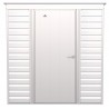 Arrow 6x4 Select Steel Storage Shed Kit - Flute Grey (SCP64FG) Arrow 6x4 Select Steel Storage Shed Kit - Flute Grey (SCP64FG)