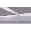 Arrow 6x4 Select Steel Storage Shed Kit - Flute Grey (SCP64FG) Arrow 6x4 Select Steel Storage Shed Kit - Flute Grey (SCP64FG)