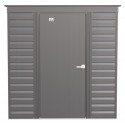Arrow 6x4 Select Steel Storage Shed Kit - Charcoal (SCP64CC)