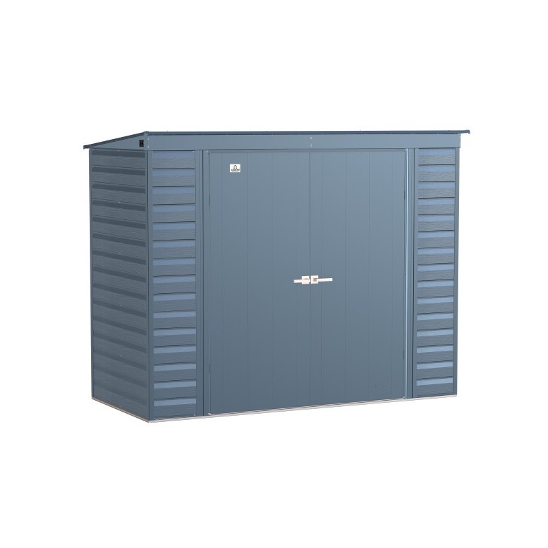 Arrow 8x4 Select Steel Storage Shed Kit - Blue Grey (SCP84BG)