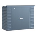Arrow 8x4 Select Steel Storage Shed Kit - Blue Grey (SCP84BG)