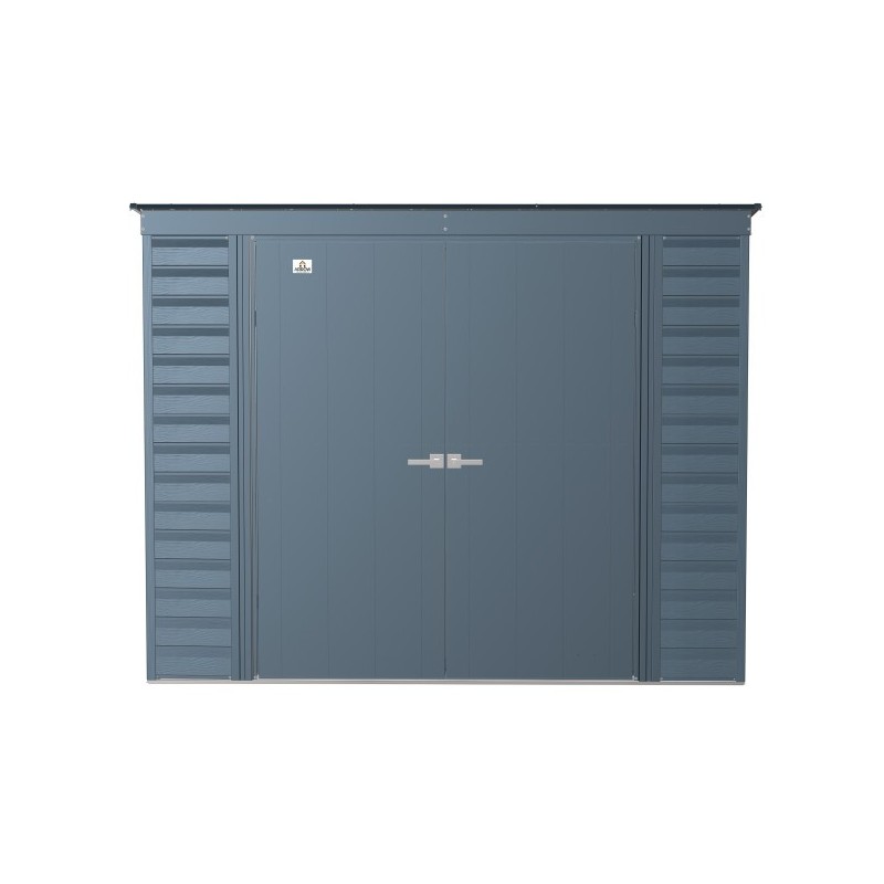 Arrow 8x4 Select Steel Storage Shed Kit - Blue Grey (SCP84BG)