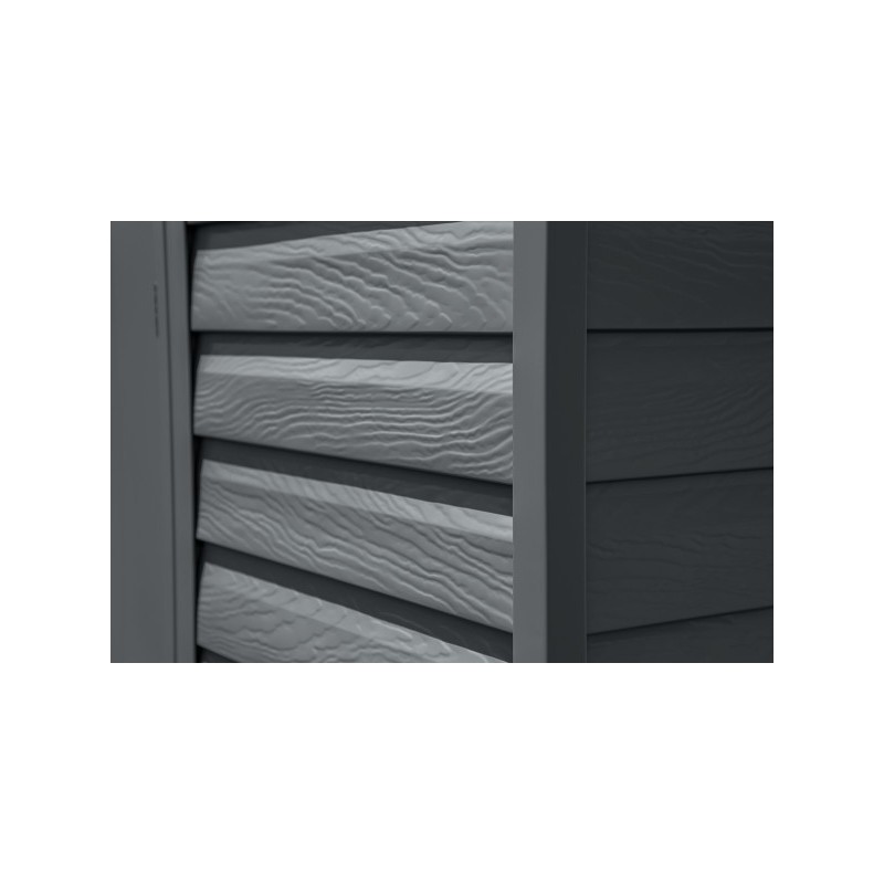 Arrow 8x4 Select Steel Storage Shed Kit - Charcoal (SCP84CC)