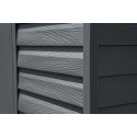 Arrow 8x4 Select Steel Storage Shed Kit - Charcoal (SCP84CC)